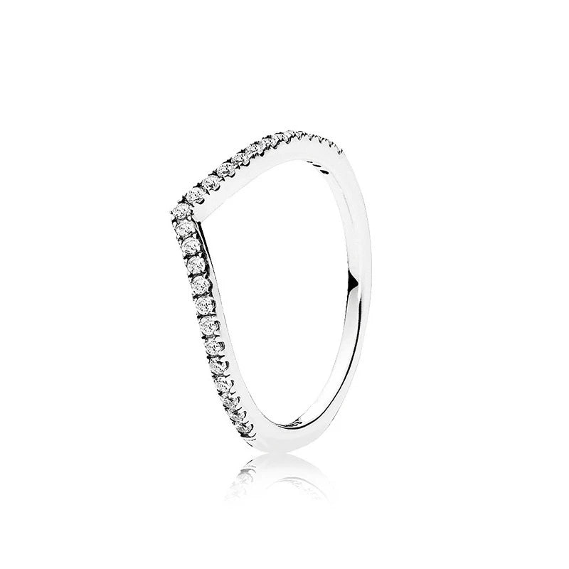 925 Sterling Silver Ring |Waterproof Minimalist Stackable Promise Ring | Gift for Her