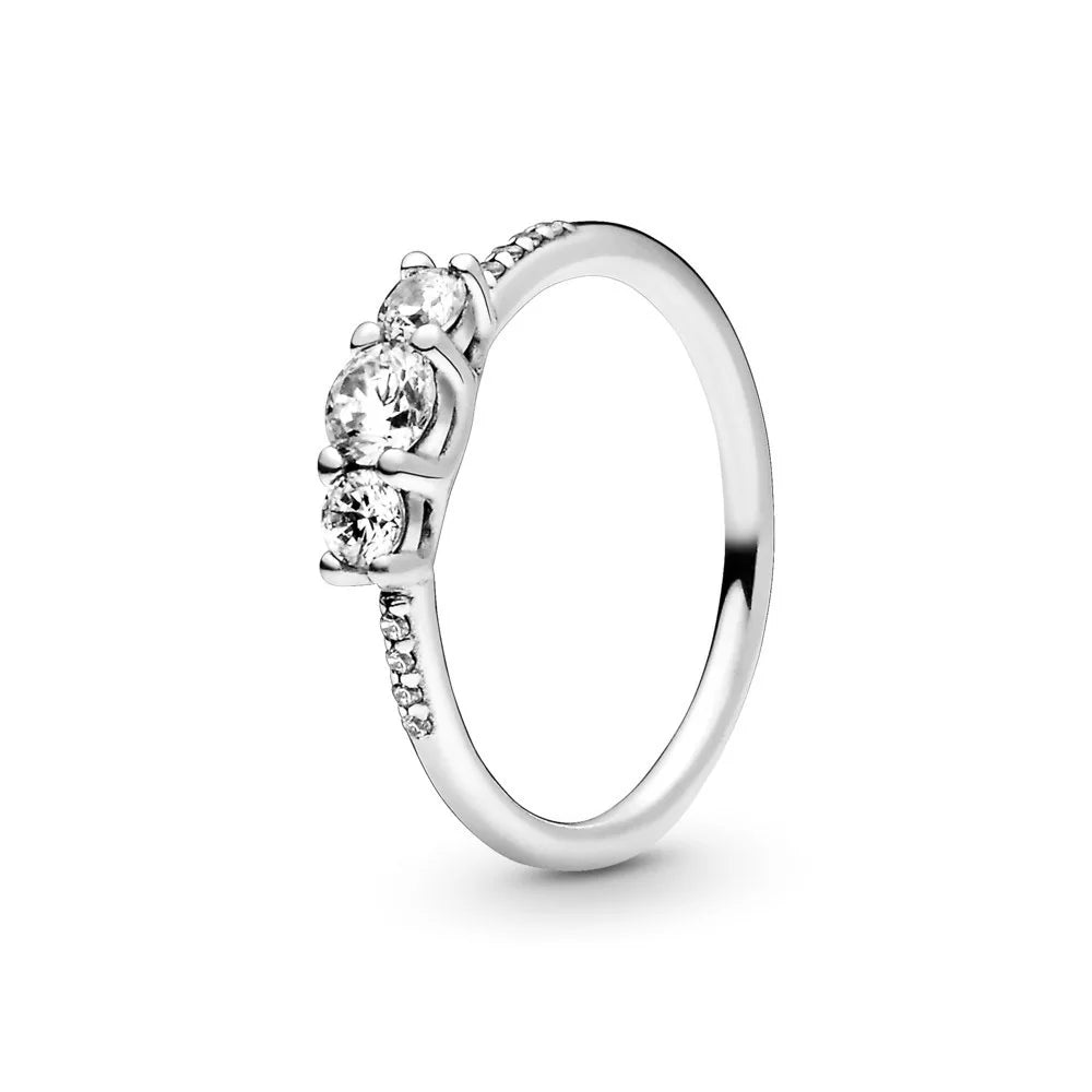 925 Sterling Silver Ring |Waterproof Minimalist Stackable Promise Ring | Gift for Her