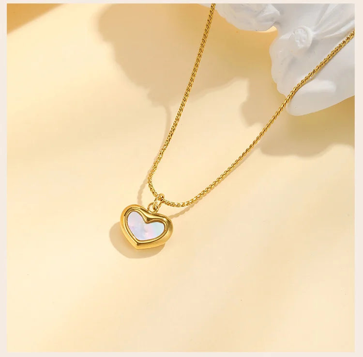 Waterproof Heart Charm Bracelet for Women | Adjustable Stainless Steel Love Chain Bracelet | Tarnish-Resistant Gold Bracelet | Gift for Her