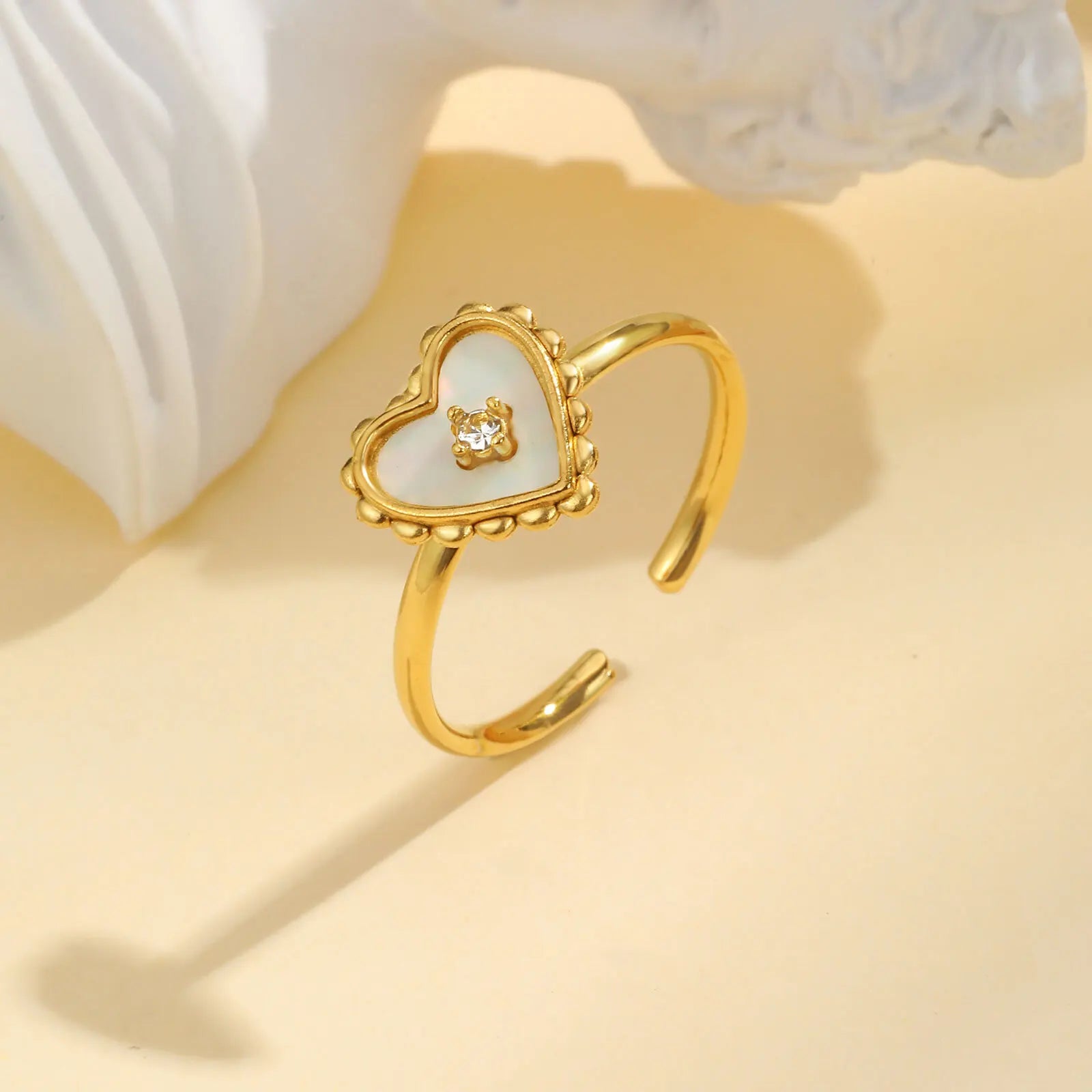 Waterproof Heart Charm Bracelet for Women | Adjustable Stainless Steel Love Chain Bracelet | Tarnish-Resistant Gold Bracelet | Gift for Her
