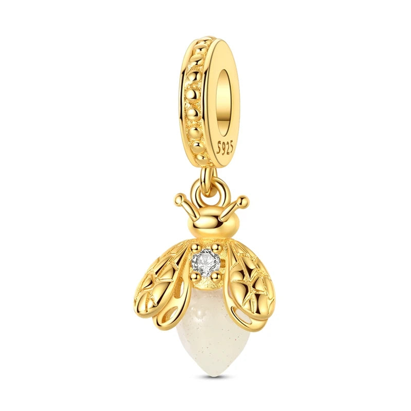 Sterling Silver Gold Plated Charm Variety
