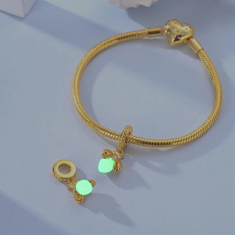 Sterling Silver Gold Plated Charm Variety