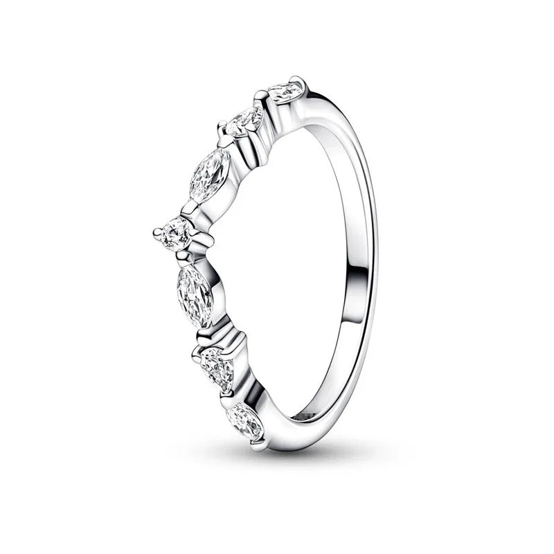 925 Sterling Silver Ring |Waterproof Minimalist Stackable Promise Ring | Gift for Her