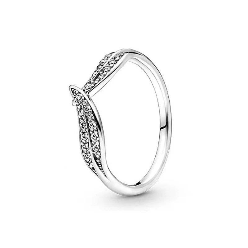 925 Sterling Silver Ring |Waterproof Minimalist Stackable Promise Ring | Gift for Her