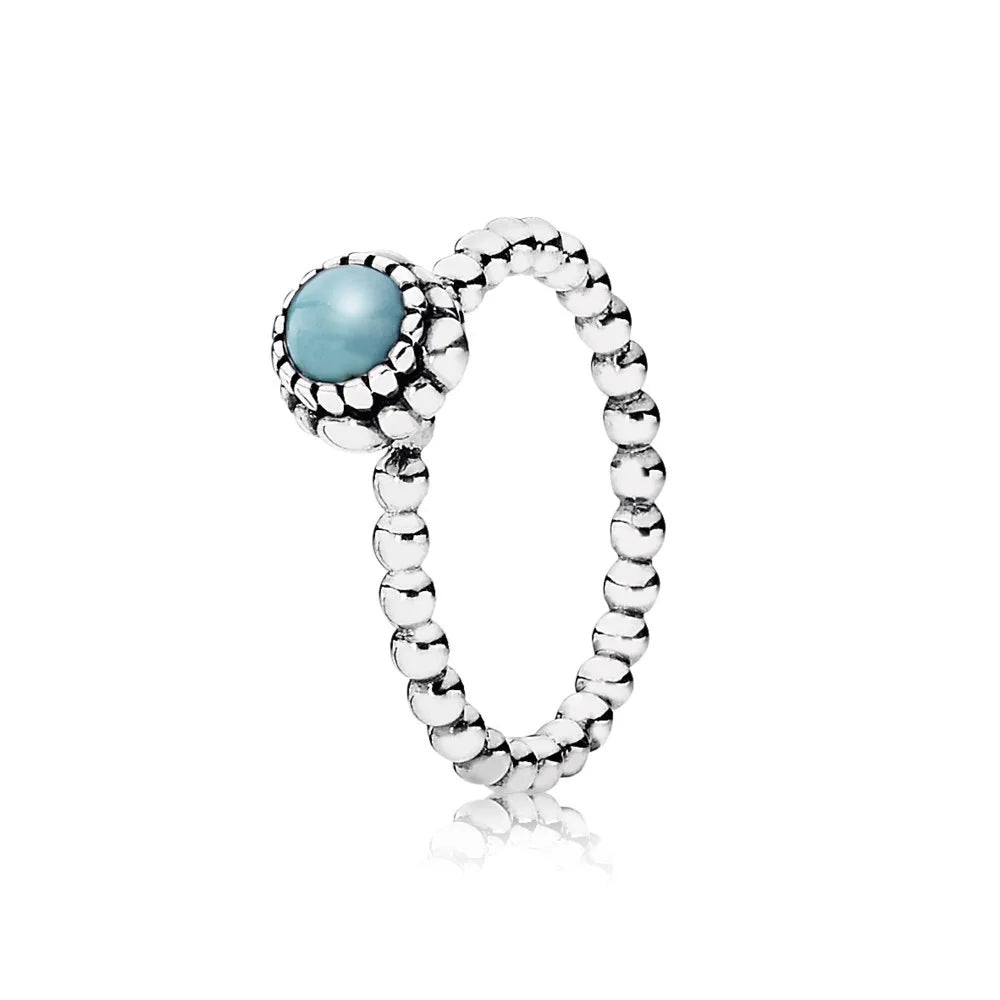 925 Sterling Silver Ring |Waterproof Minimalist Stackable Promise Ring | Gift for Her