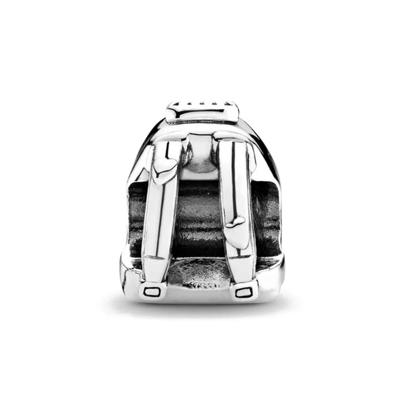 925 Sterling Silver I Love Reading Book Teacher Graduation Charms Beads Fit Original Pendant Bracelet DIY Fashion Woman Jewelry