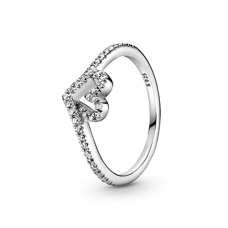 925 Sterling Silver Ring |Waterproof Minimalist Stackable Promise Ring | Gift for Her