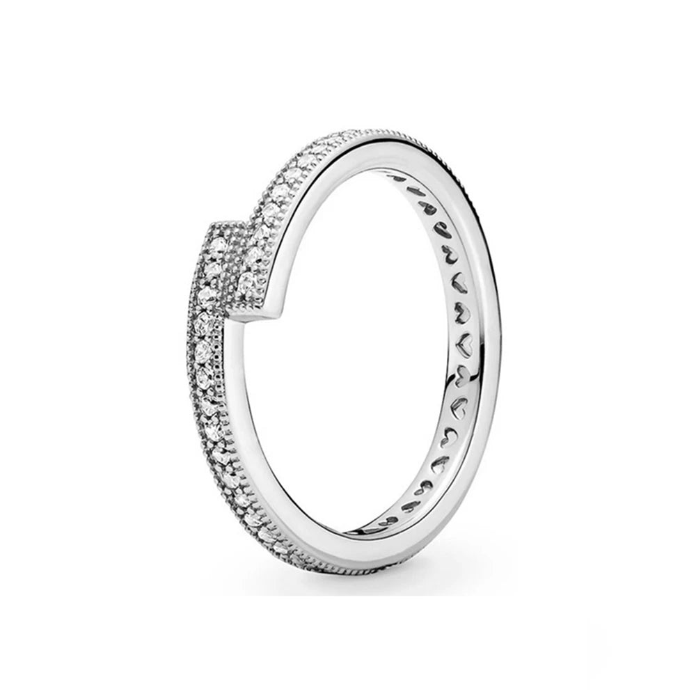 925 Sterling Silver Ring |Waterproof Minimalist Stackable Promise Ring | Gift for Her