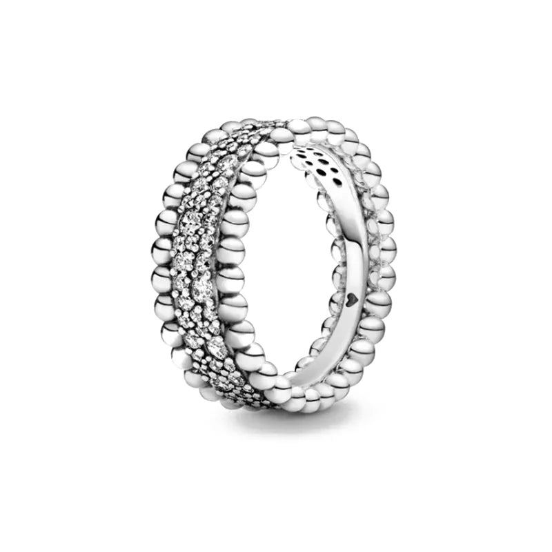 925 Sterling Silver Ring |Waterproof Minimalist Stackable Promise Ring | Gift for Her
