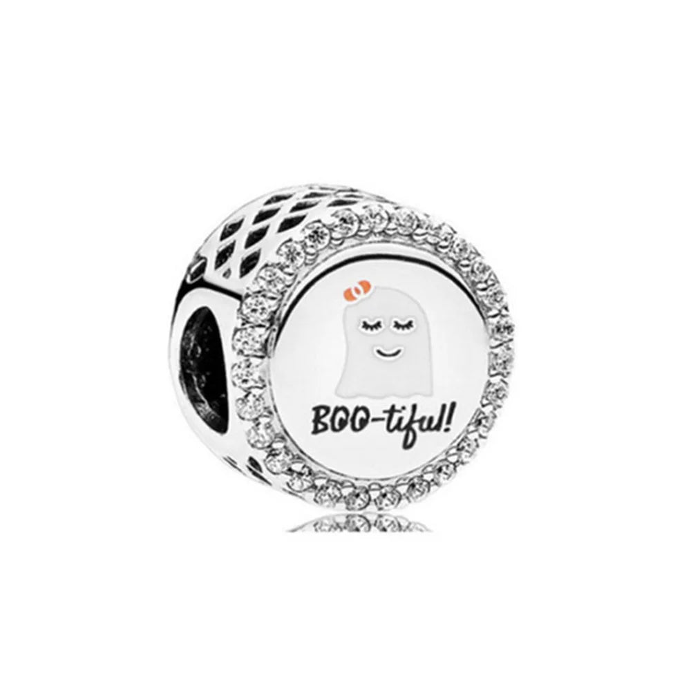 925 Sterling Silver Charm Beads Fit Bracelet Heart Star Flower DIY Jewelry For Women Gift Team Bride Grandma Family Tree