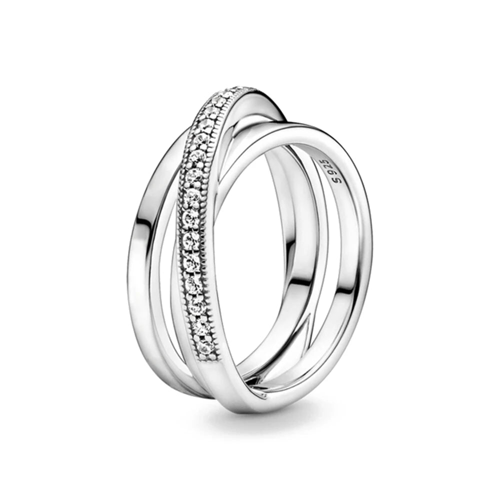 925 Sterling Silver Ring |Waterproof Minimalist Stackable Promise Ring | Gift for Her