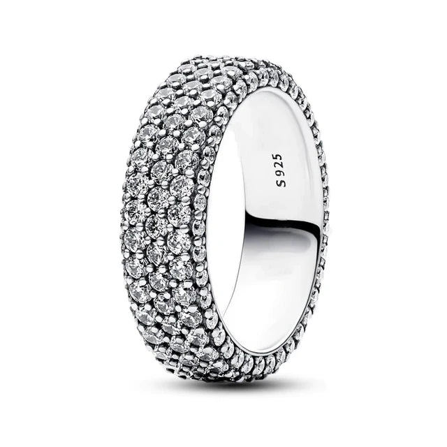 925 Sterling Silver Ring |Waterproof Minimalist Stackable Promise Ring | Gift for Her