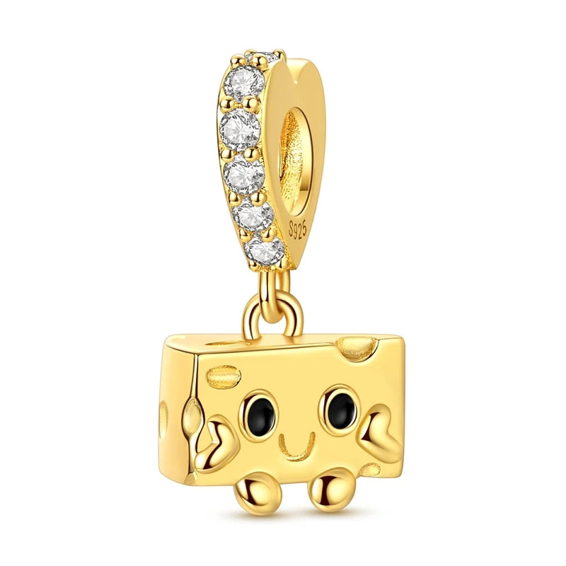 Sterling Silver Gold Plated Charm Variety