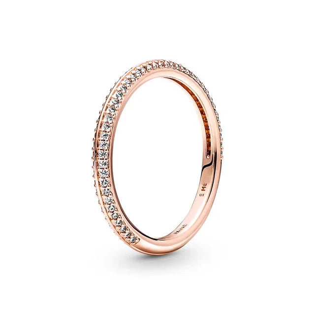925 Sterling Silver Ring |Waterproof Minimalist Stackable Promise Ring | Gift for Her