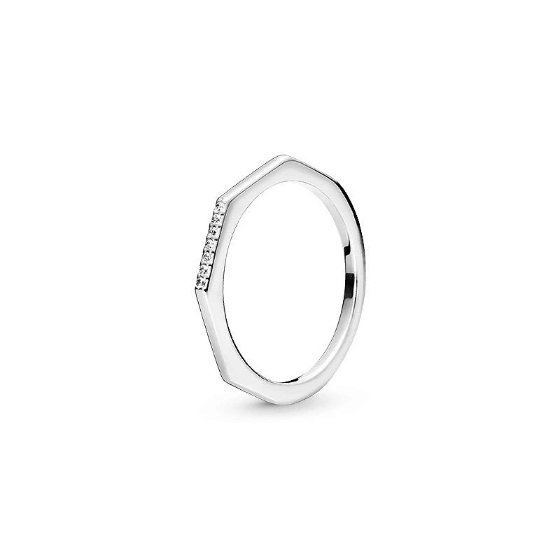 925 Sterling Silver Ring |Waterproof Minimalist Stackable Promise Ring | Gift for Her