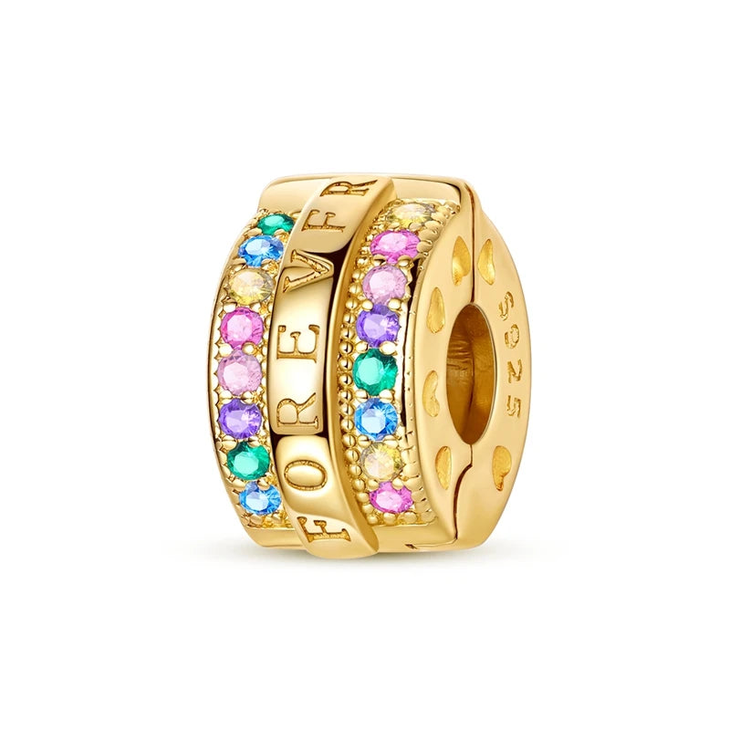 Sterling Silver Gold Plated Charm Variety