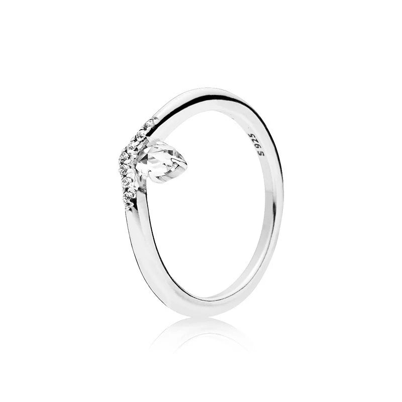 925 Sterling Silver Ring |Waterproof Minimalist Stackable Promise Ring | Gift for Her