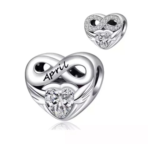 New 2025 925 Silver Birth stone Collection Charm Green Red Pink Yellow Bead Fit Original Bracelet Women Jewelry Gift DIY