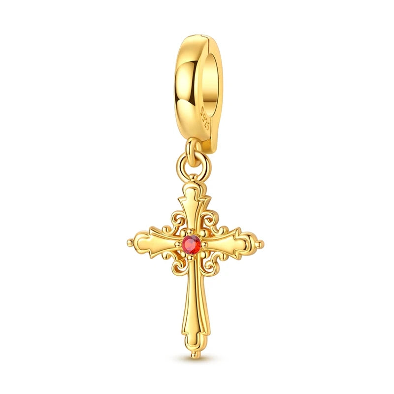 Sterling Silver Gold Plated Charm Variety