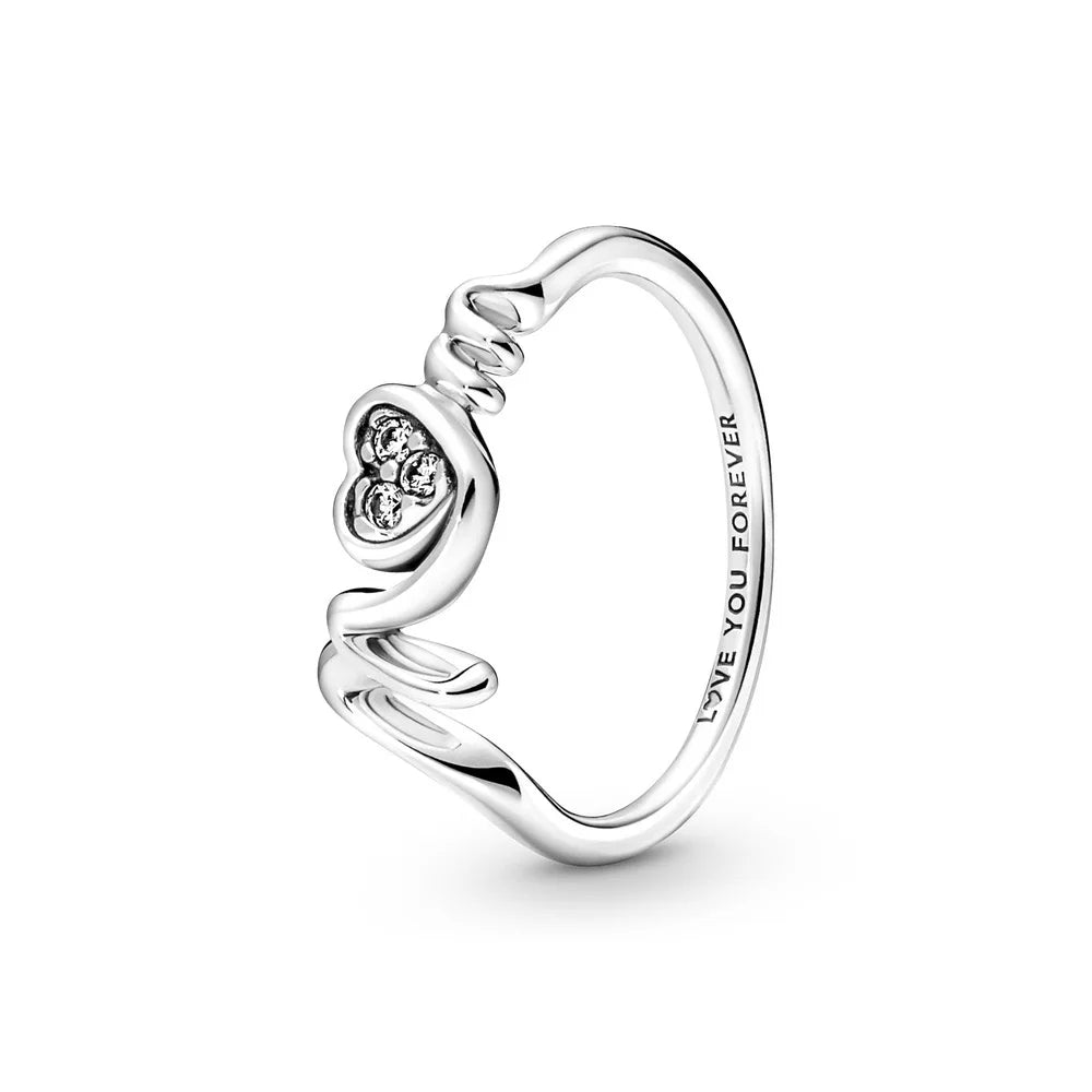 925 Sterling Silver Ring |Waterproof Minimalist Stackable Promise Ring | Gift for Her