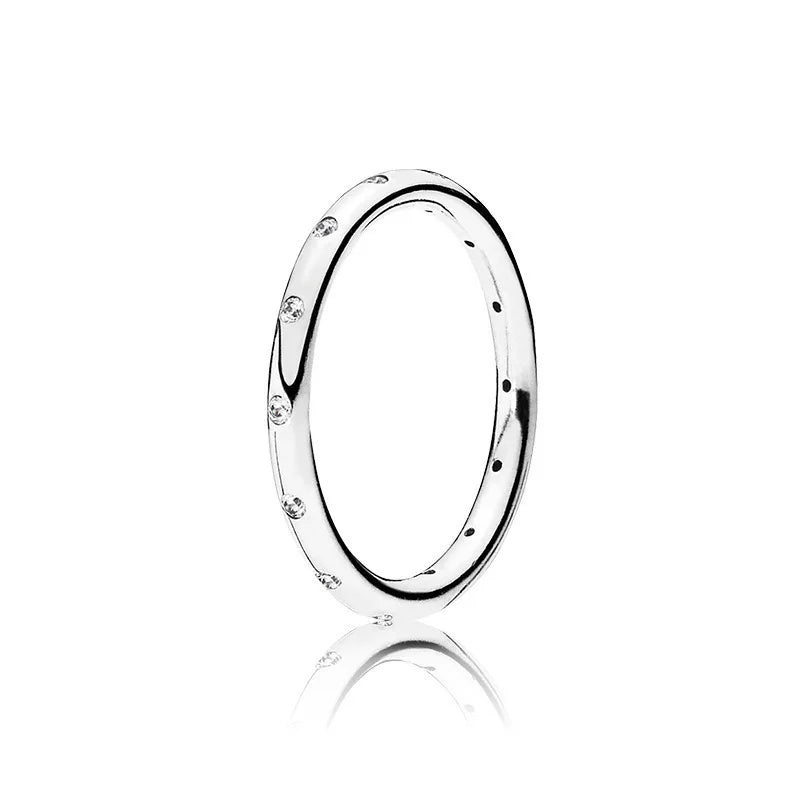 925 Sterling Silver Ring |Waterproof Minimalist Stackable Promise Ring | Gift for Her