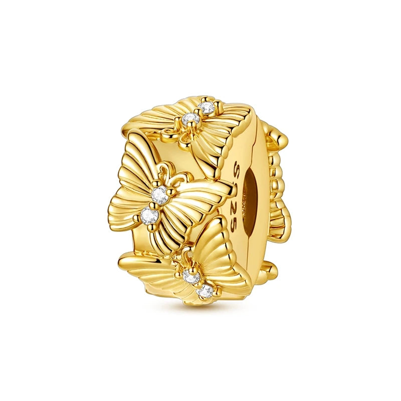 Sterling Silver Gold Plated Charm Variety