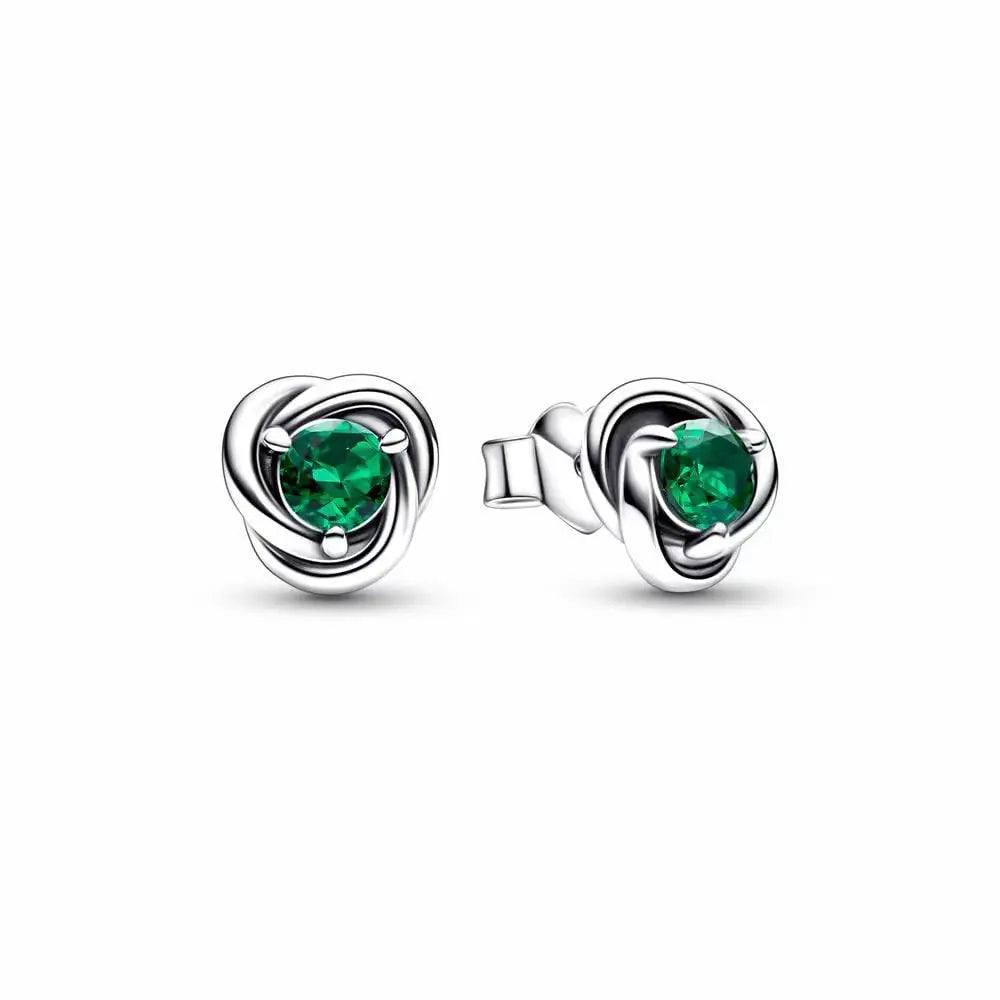 New 2025 925 Silver Birth stone Collection Charm Green Red Pink Yellow Bead Fit Original Bracelet Women Jewelry Gift DIY