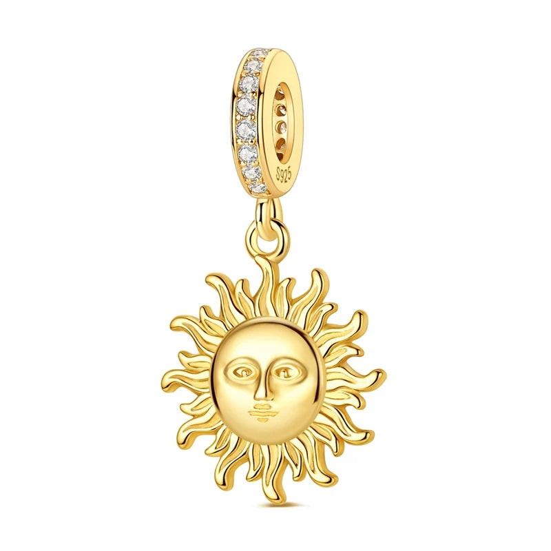 Sterling Silver Gold Plated Charm Variety