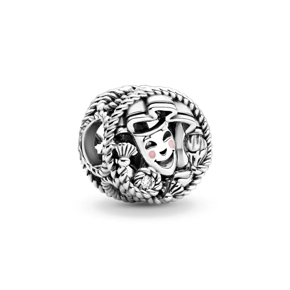 925 Sterling Silver Charm Beads Fit Bracelet Heart Star Flower DIY Jewelry For Women Gift Team Bride Grandma Family Tree
