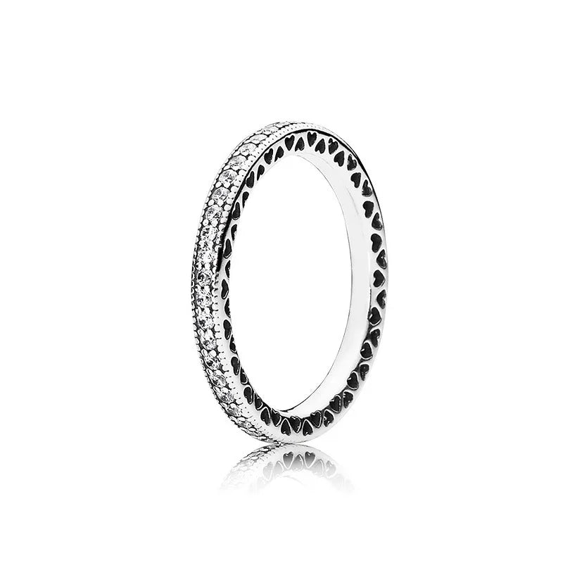 925 Sterling Silver Ring |Waterproof Minimalist Stackable Promise Ring | Gift for Her