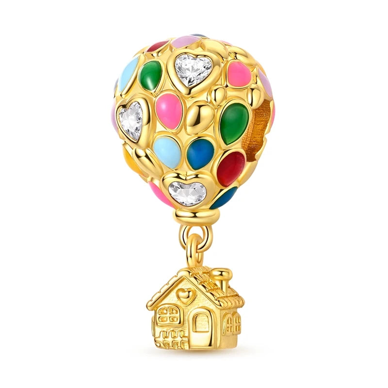 Sterling Silver Gold Plated Charm Variety